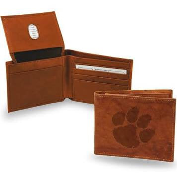 Clemson Tigers - Leather Billfold