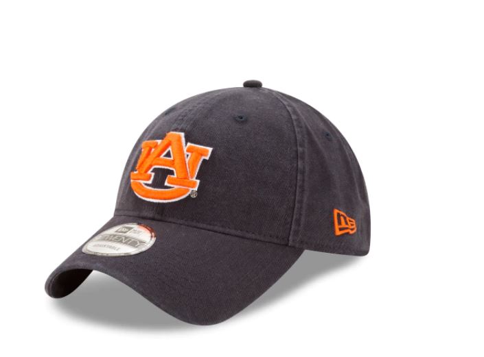 Auburn Tigers - 9Twenty Core Classic Dark Gray Hat, New Era