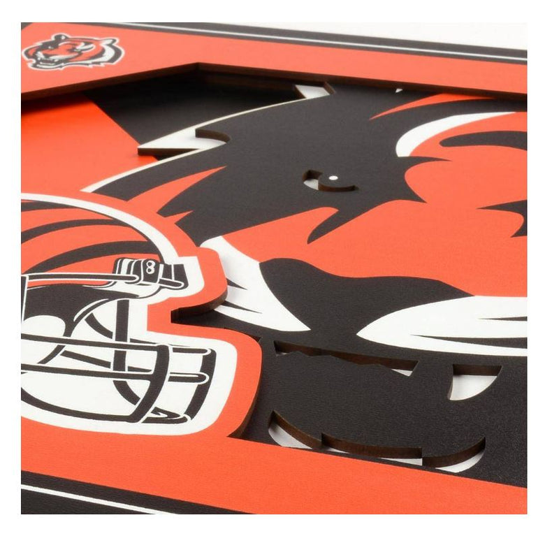 Cincinnati Bengals - LSWA 12" x 12" Home Decor