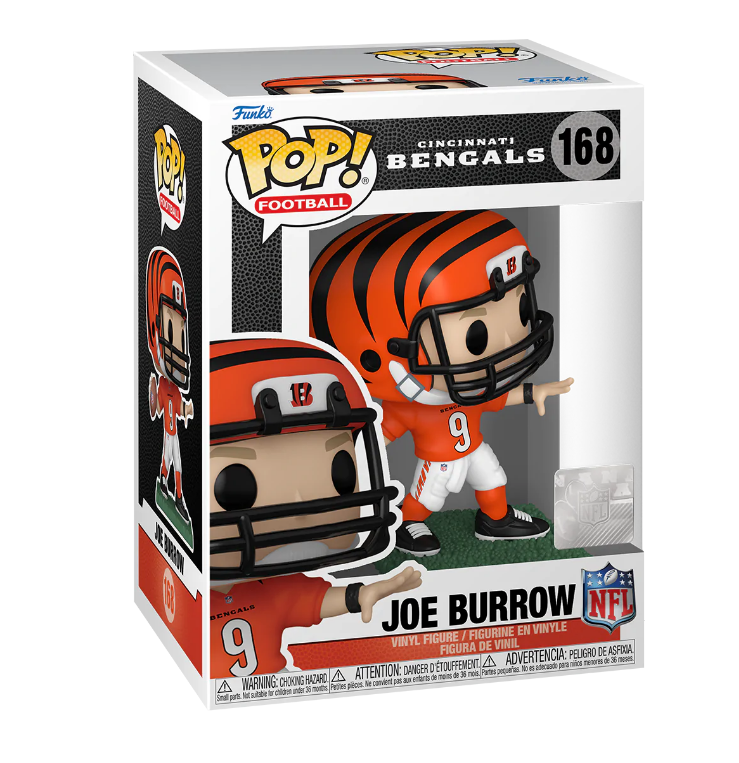 Funko POP! Bengals Joe Burrow (Home Uniform)