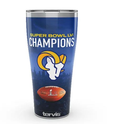 Los Angeles Rams - Super Bowl Champions 20oz/30oz Metal Tumbler