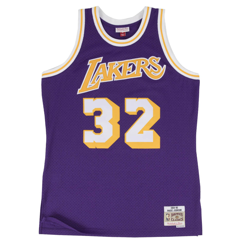 Los Angeles Lakers - 84 Magic Johnson Swingman Road Jersey