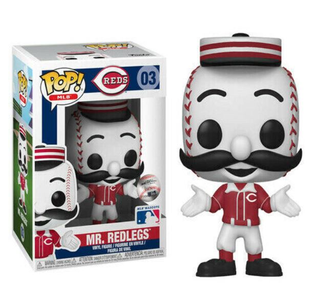 Funko POP! Cincinnati Reds - Mr. Redlegs MLB Vinyl Figure