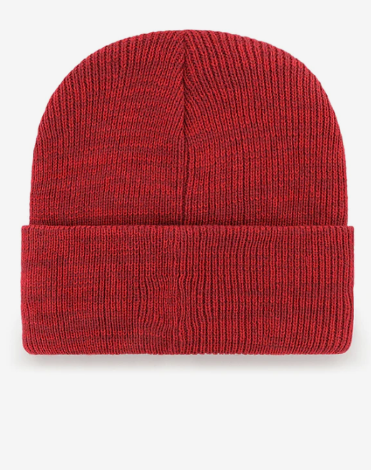 Ohio State Buckeyes - Red Brain Freeze Cuff Knit All Beanie, 47 Brand