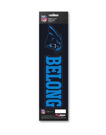 Carolina Panthers - Team Slogan Decal