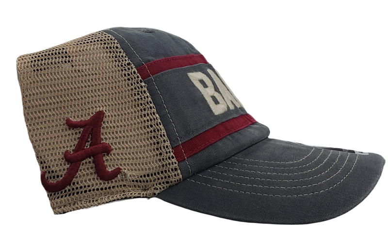 Alabama Crimson Tide - Charcoal Juncture Clean Up Hat, 47 Brand