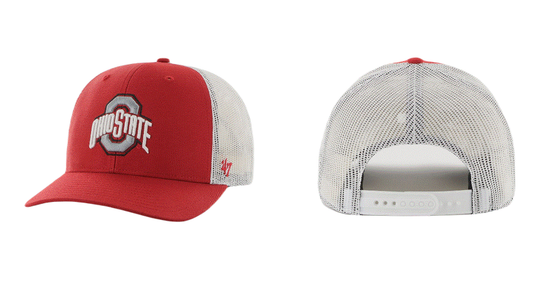 Ohio State Buckeyes - Trucker Hat, 47 Brand