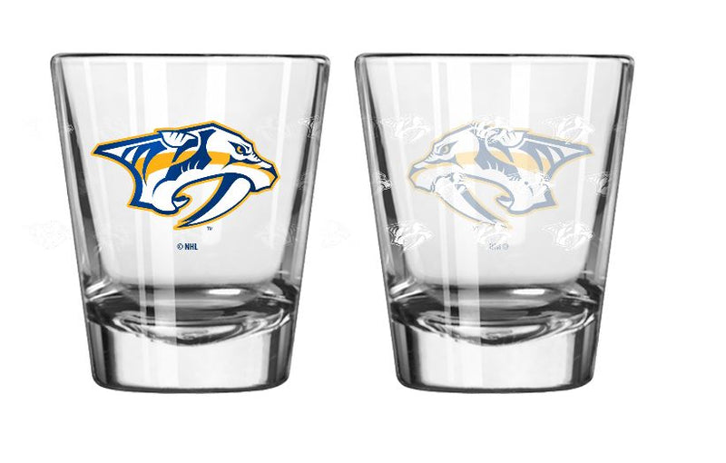 Nashville Predators - Satin Each 2oz Shot Glass