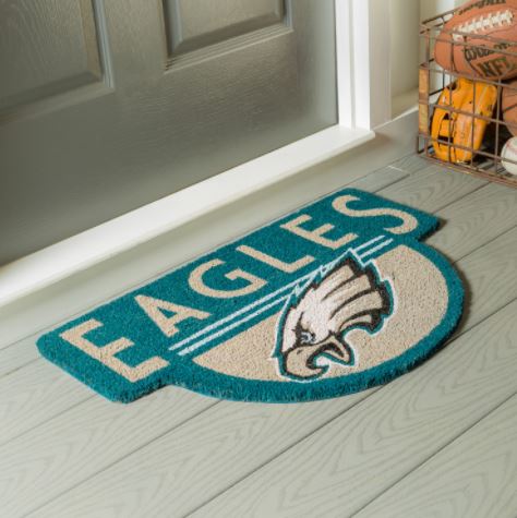 Philadelphia Eagles - Shaped Coir Punch Mat