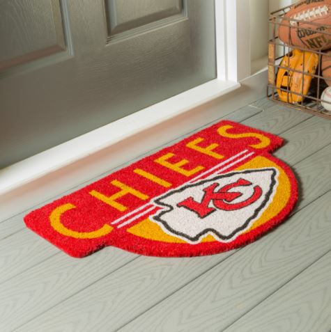 Kansas City Chiefs - Shaped Coir Punch Mat