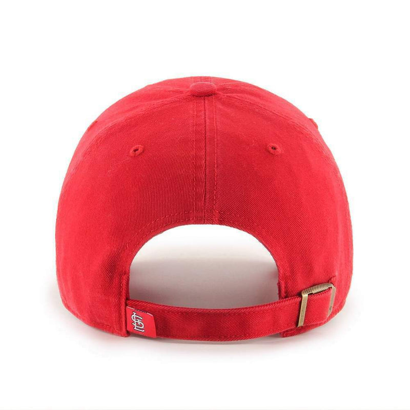 St. Louis Cardinals - Clean Up Adjustable Red Hat, 47 Brand