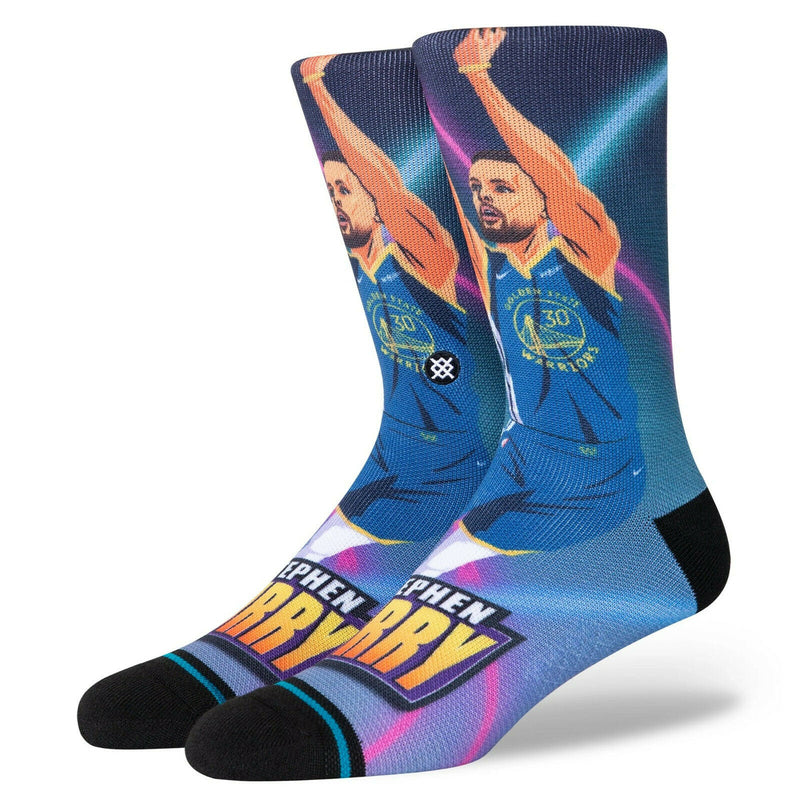 Golden State Warriors - Stephen Curry Stance Fast Break Socks