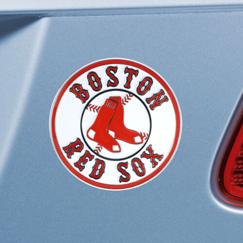 Boston Red Sox - Logo 3" x 3.2" Metal Auto Emblem