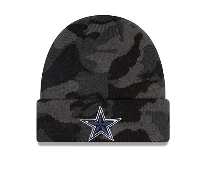 Dallas Cowboys - Mens Camo Knit Hat, New Era