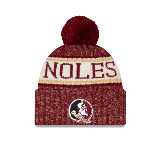 Florida State Seminoles - Ne18 Sport Knit Hat, New Era