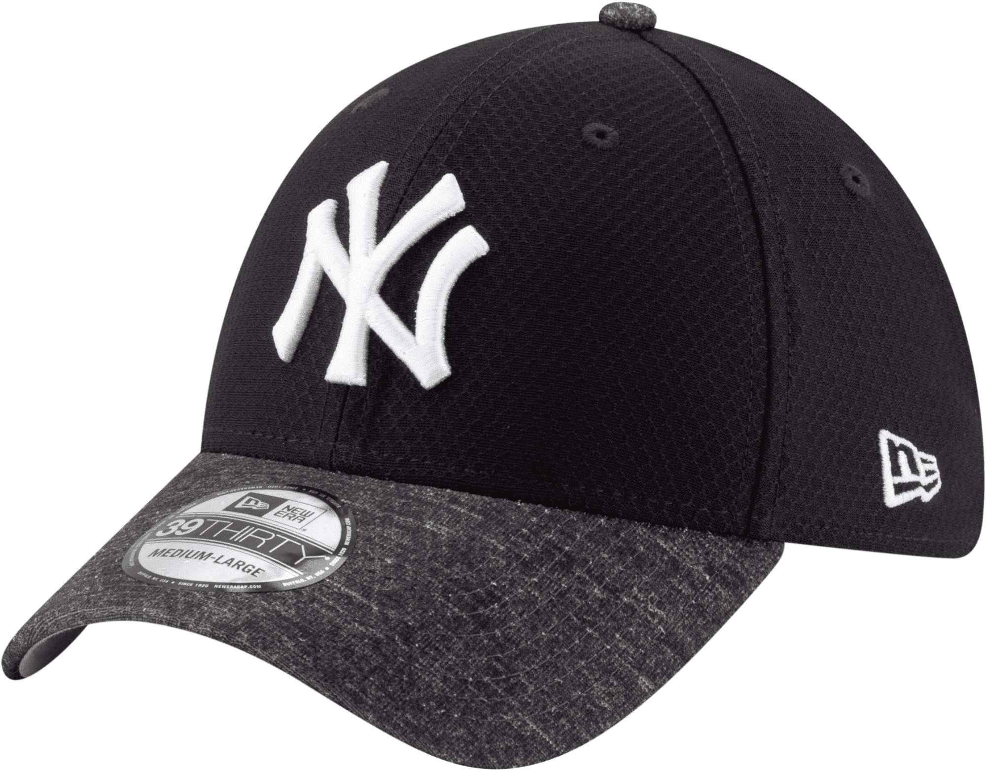 New York Yankees Navy Heather Gray 39THIRTY Flex Hat