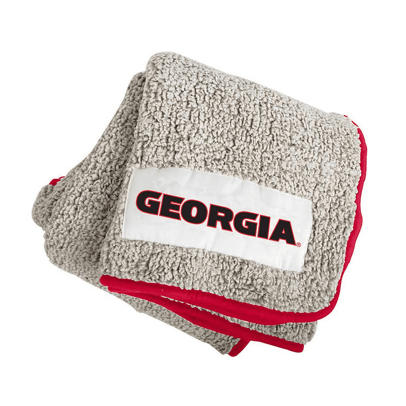 The University of Georgia Bulldogs Frosty Fleece Throw Blanket