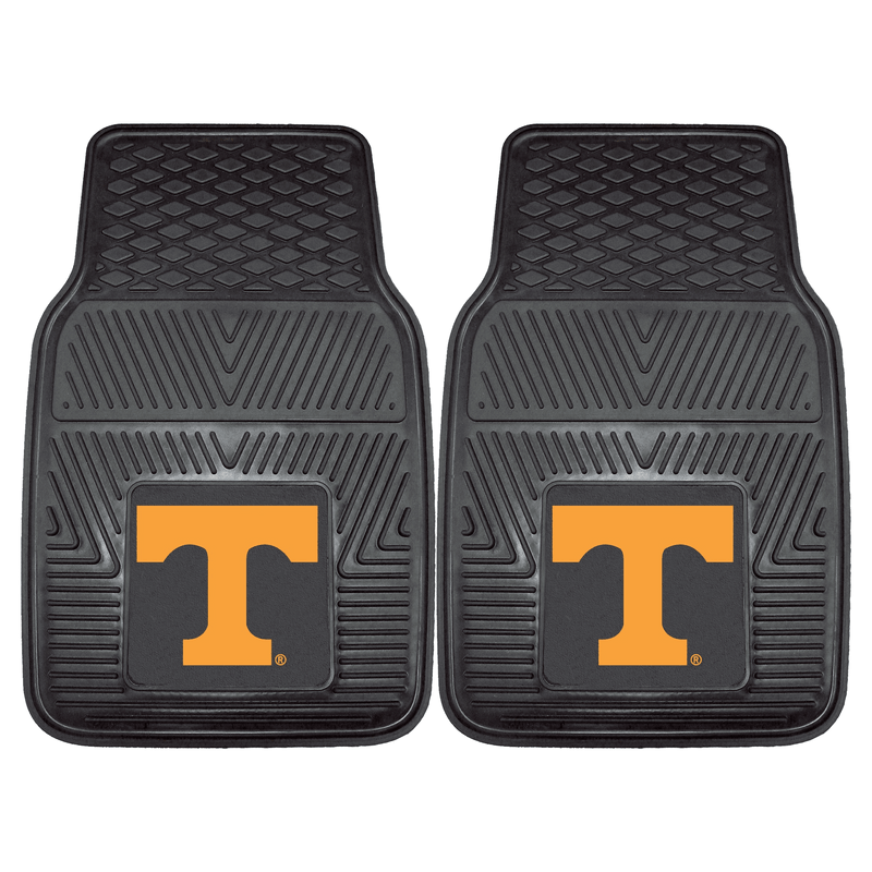 University of Tennessee Heavy Duty 2-Piece Vinyl Car Mat Set