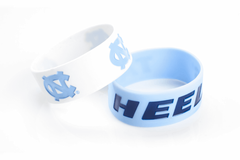 North Carolina Tar Heels 2 Pack Bracelets