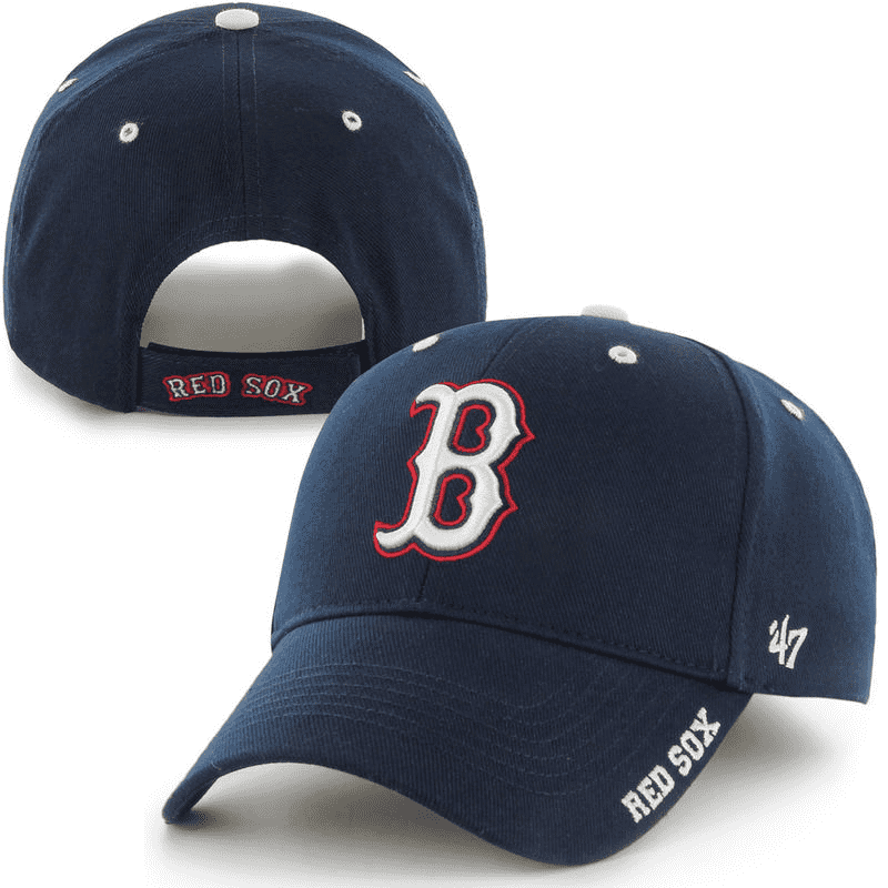 Boston Red Sox 47 Brand Navy Ice Clean Up Adjustable Hat