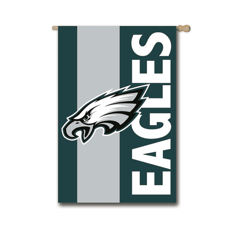 Evergreen Philadelphia Eagles Embellished House Flag