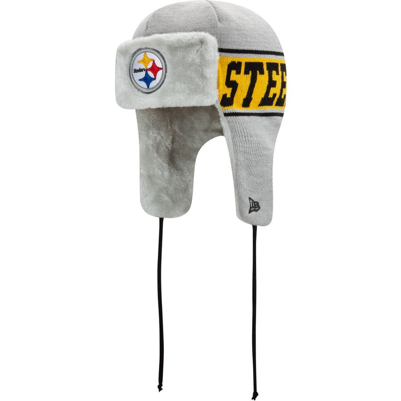 Pittsburgh Steelers  Helmet Trapper Knit Hat 