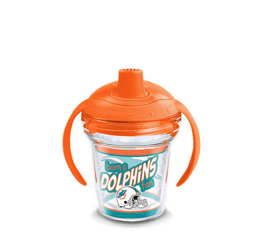 Miami Dolphins - Born A Fan Sip 6oz Sippy Cup