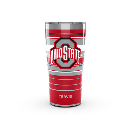 Ohio State Buckeyes - Hype Stripes Stainless Steel Tumbler