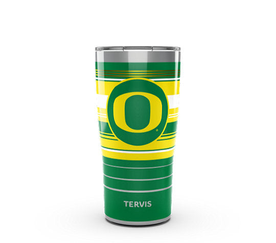 Oregon Ducks - Hype Stripes Stainless Steel Tumbler