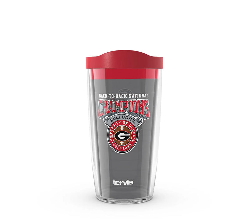 Georgia Bulldogs - 2022 Champions Plactic Tumbler