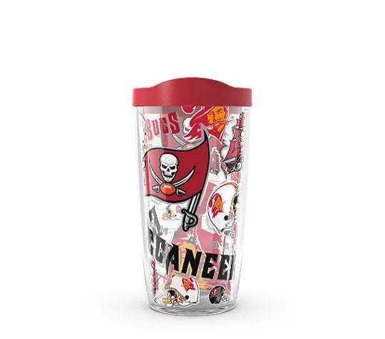 Tampa Bay Buccaneers - NFL All Over Plastic Tumbler