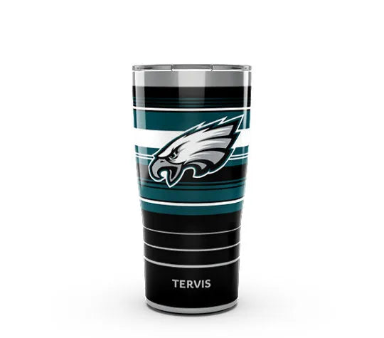 Philadelphia Eagles - NFL Hype Stripes Stainless Steel Tumbler