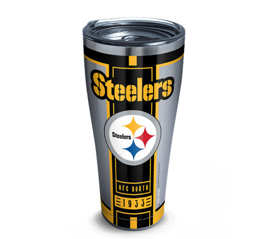 Pittsburgh Steelers - Blitz Stainless Steel with Slider Lid