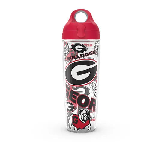 Georgia Bulldogs - All Over Plastic Tumbler