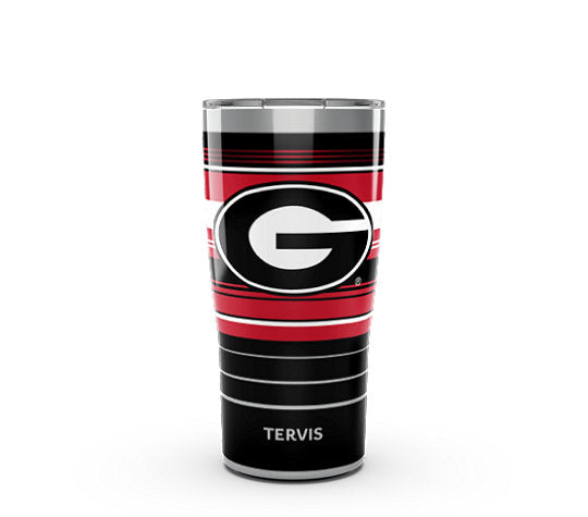 Georgia Bulldogs - Hype Stripes Stainless Steel Tumbler