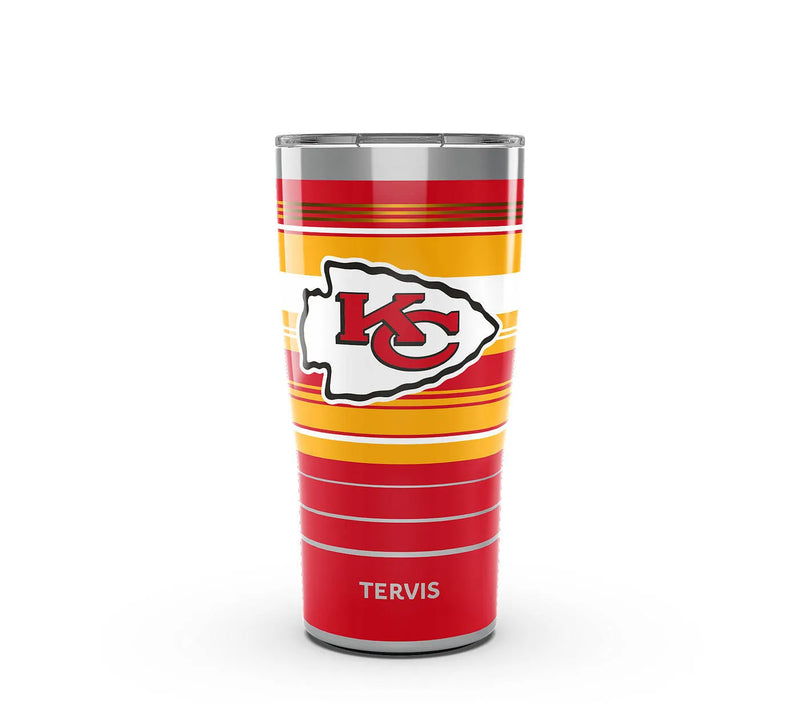 Kansas City Chiefs - NFL Hype Stripes Stainless Steel Tumbler