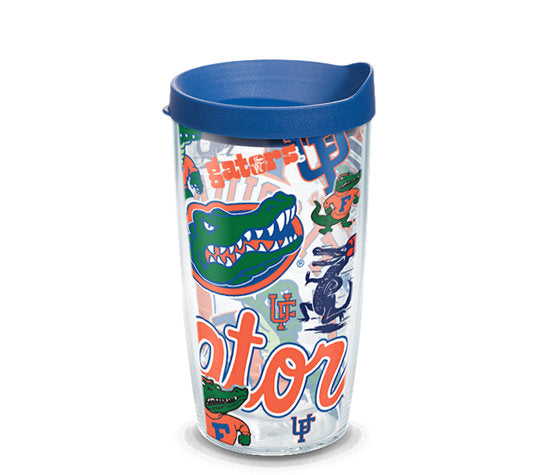 Florida Gators - All Over Plastic Tumbler