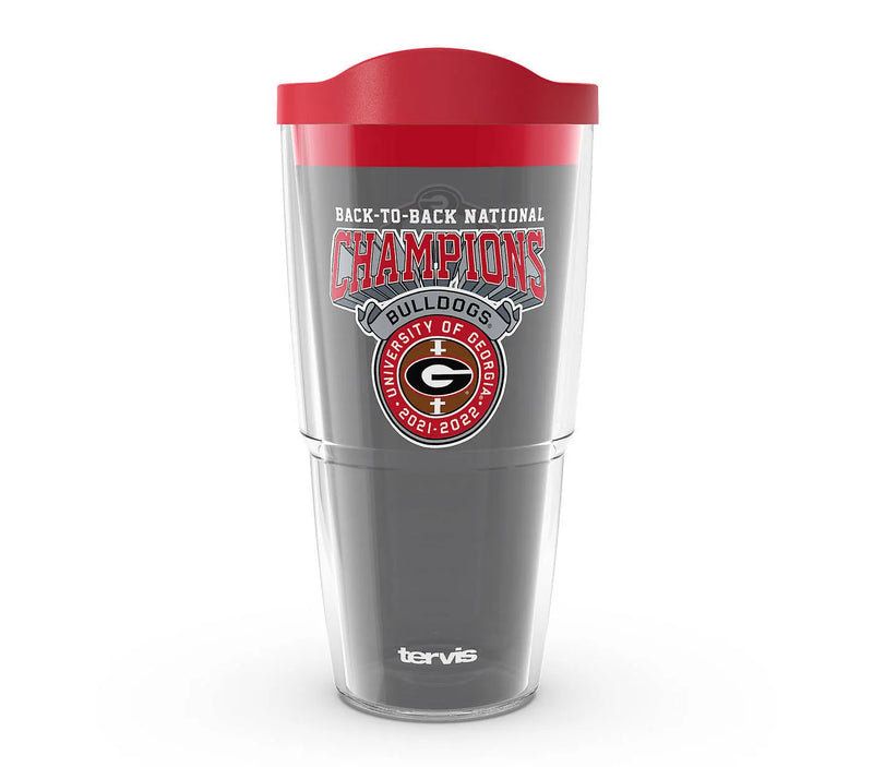 Georgia Bulldogs - 2022 Champions Plactic Tumbler