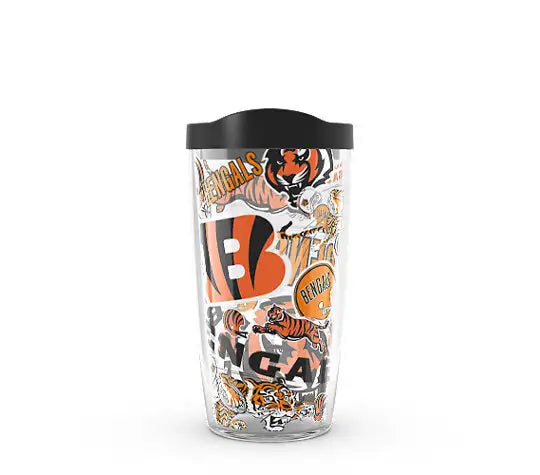 Cincinnati Bengals - NFL All Over Plastic Tumbler