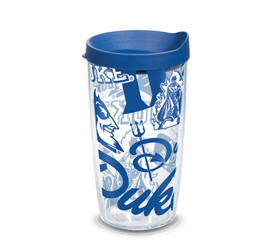 Duke Blue Devils - All Over Plastic Tumbler