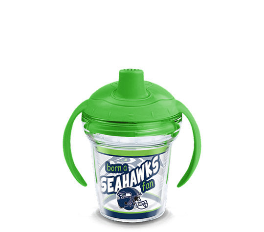 Seattle Seahawks Born A Fan Sip 6 Oz Sippy Cup