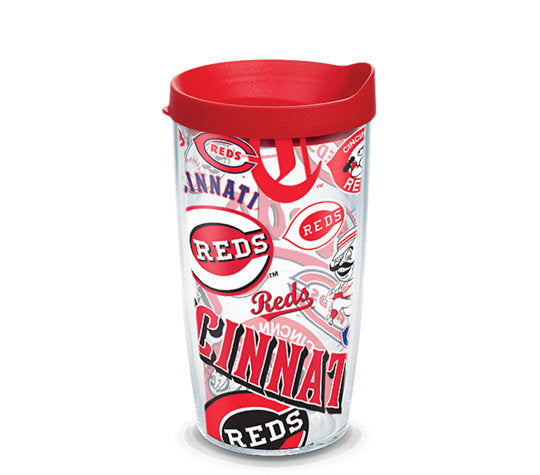 Cincinnati Reds - All Over Plastic Tumbler