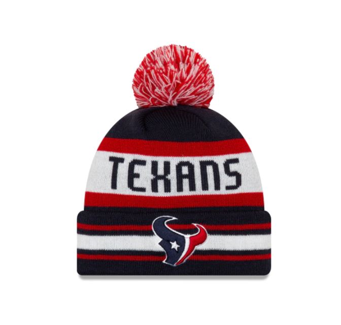 Houston Texans - The Jake Knit with Pom, New Era