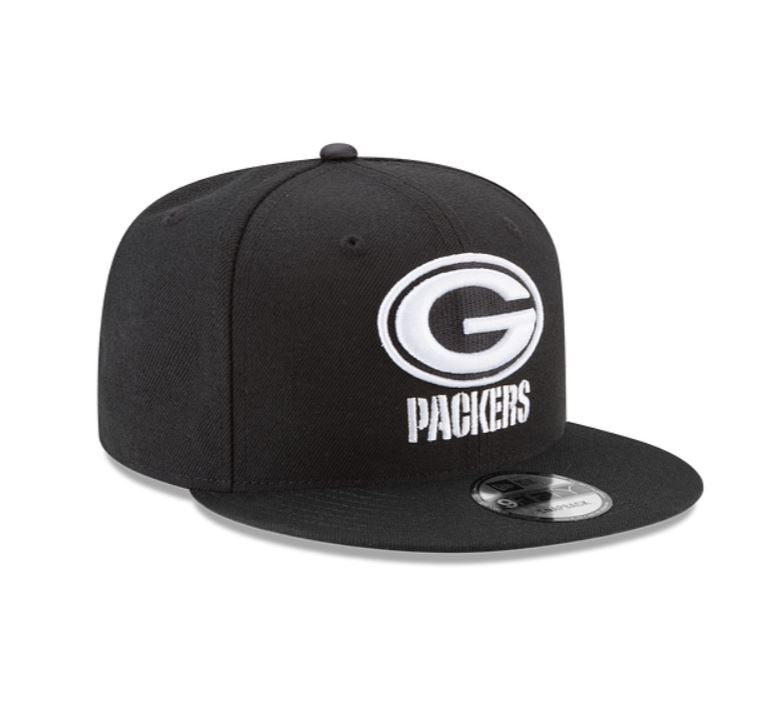 Green Bay Packers - 9Fifty Black Hat, New Era