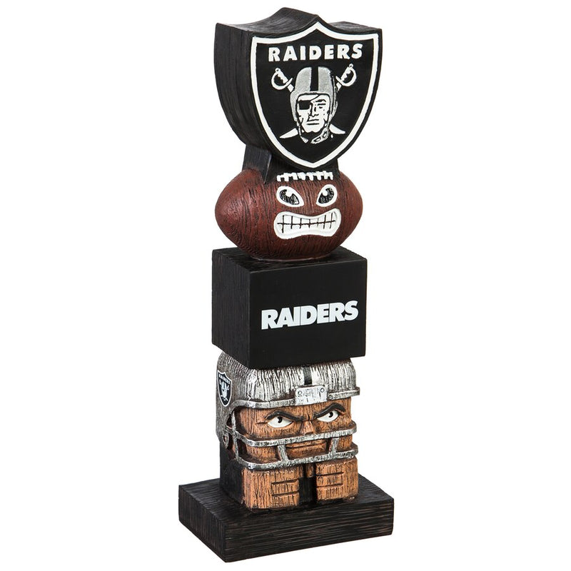 Las Vegas Raiders - 16" Team Tiki Totem