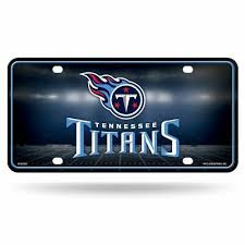 Tennessee Titans - Metal License Plate Tag