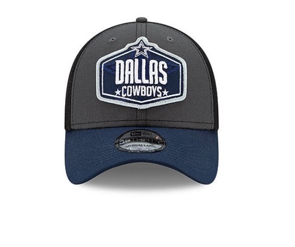 Dallas Cowboys - New Era Men's 2021 Draft Trucker 39Thirty Hat